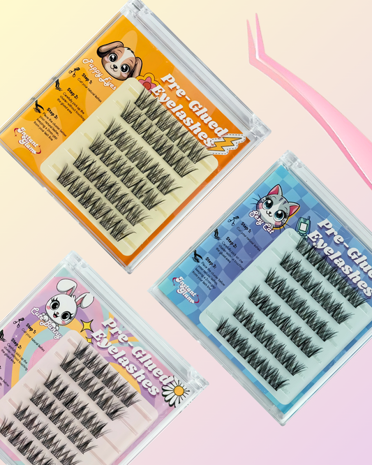 Animal Cuteness Starter Kit – 3 Styles + Tweezer