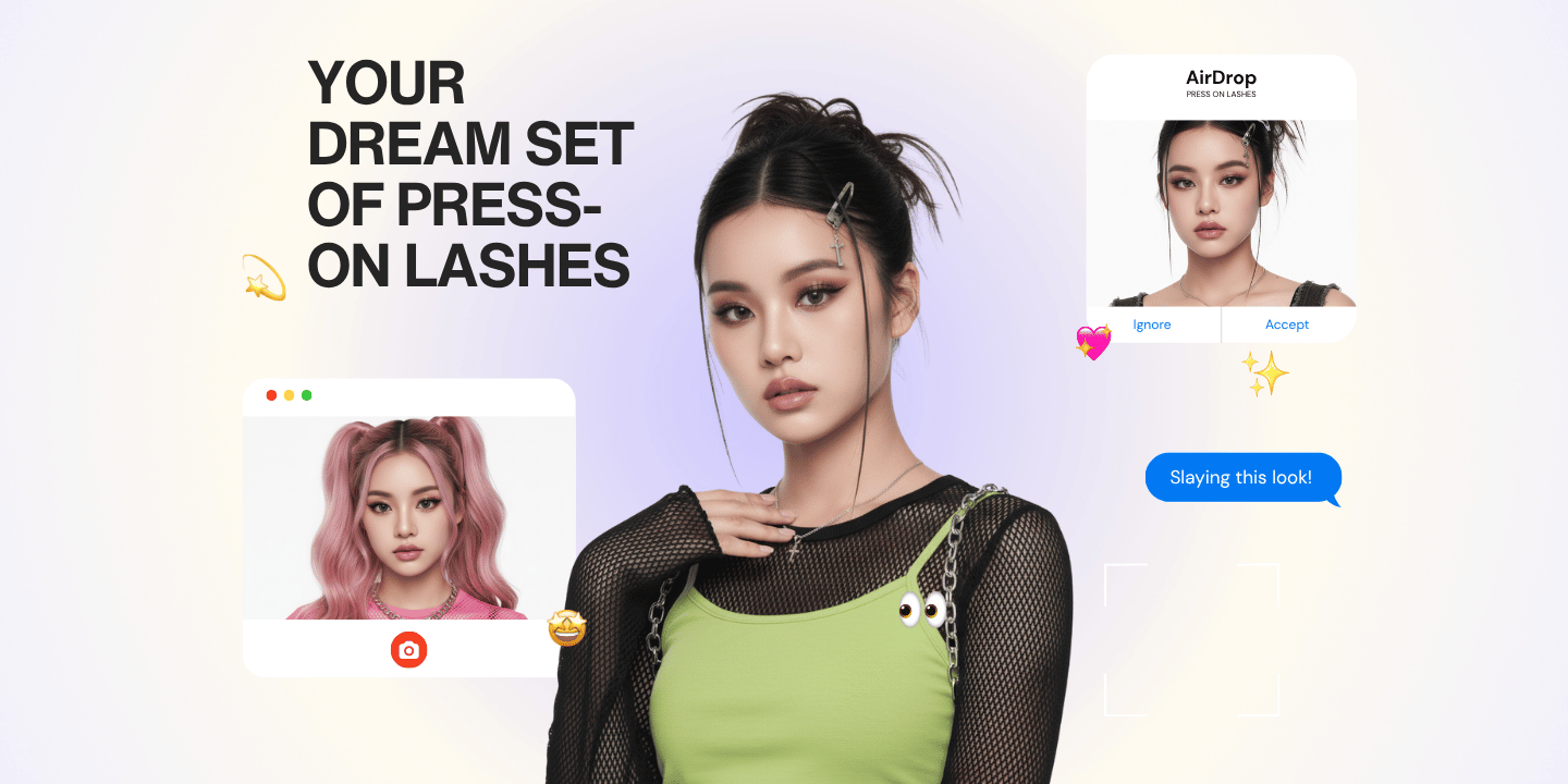 Pre-glue lashes hero banner